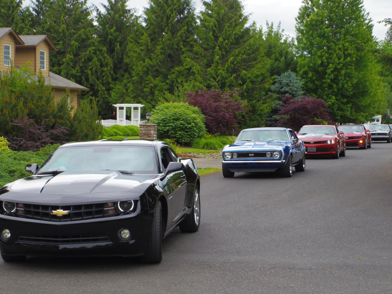 Illustration for article titled Columbia River Camaro Club St Helens Cruise